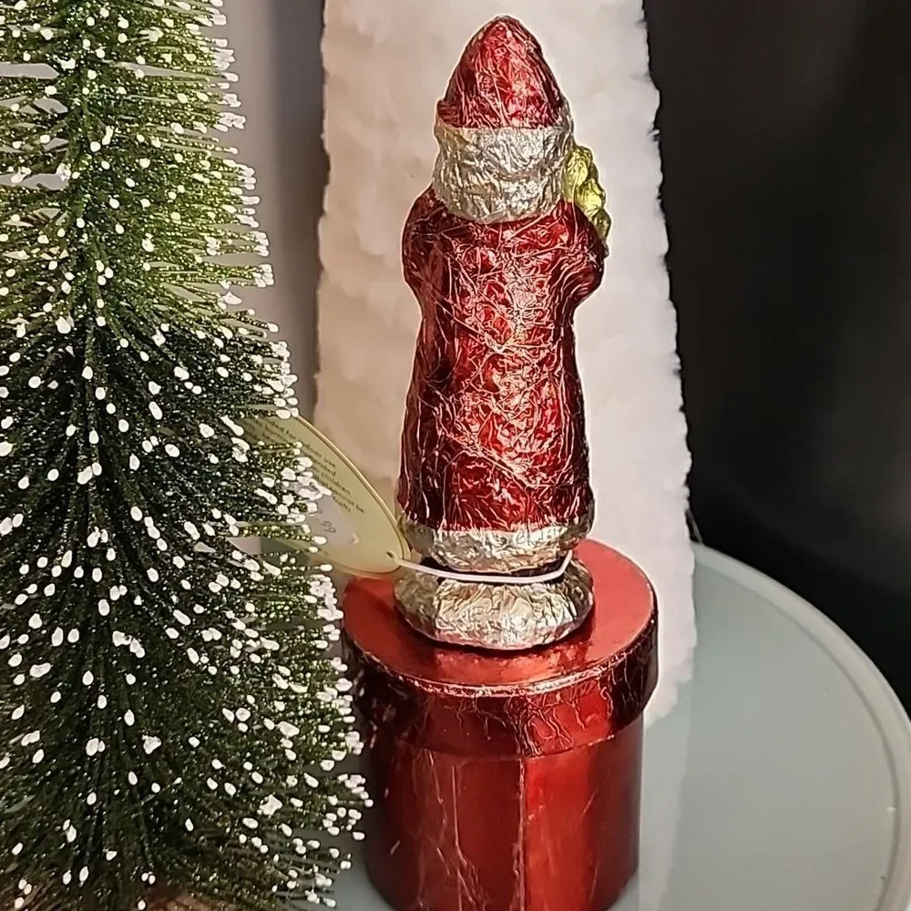 Christmas Santa  Cylinder Surprise Box